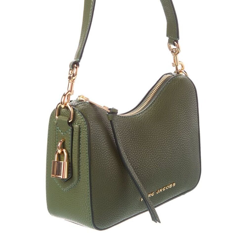 Marc Jacobs Drifter Small Leather Convertible Shoulder Bag, Green - Picture 3 of 4
